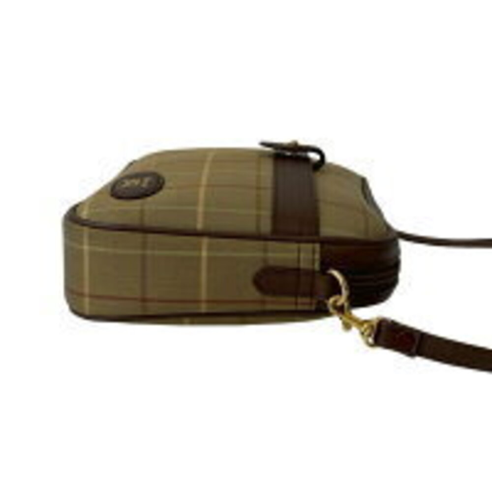 Burberry Nova check leather canvas shoulder bag brown - Picture 6 of 8